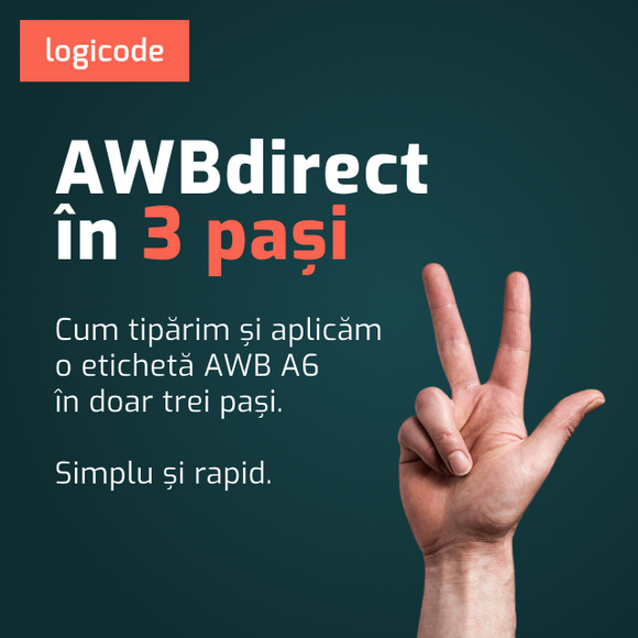 Cum printezi rapid și simplu AWB-ul pe etichete A6: 3 pași